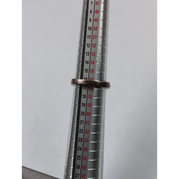 VTG Silver Ring Orange Stone 925 Hippy Boho Ring Sz 7.75 Floral Detail - Picture 7 of 7